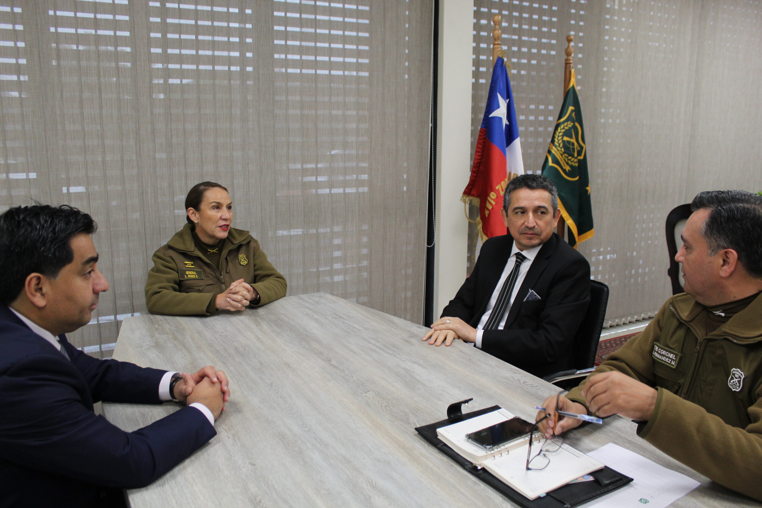 Carabineros y SLEP Valle Diguillín acordaron trabajo conjunto