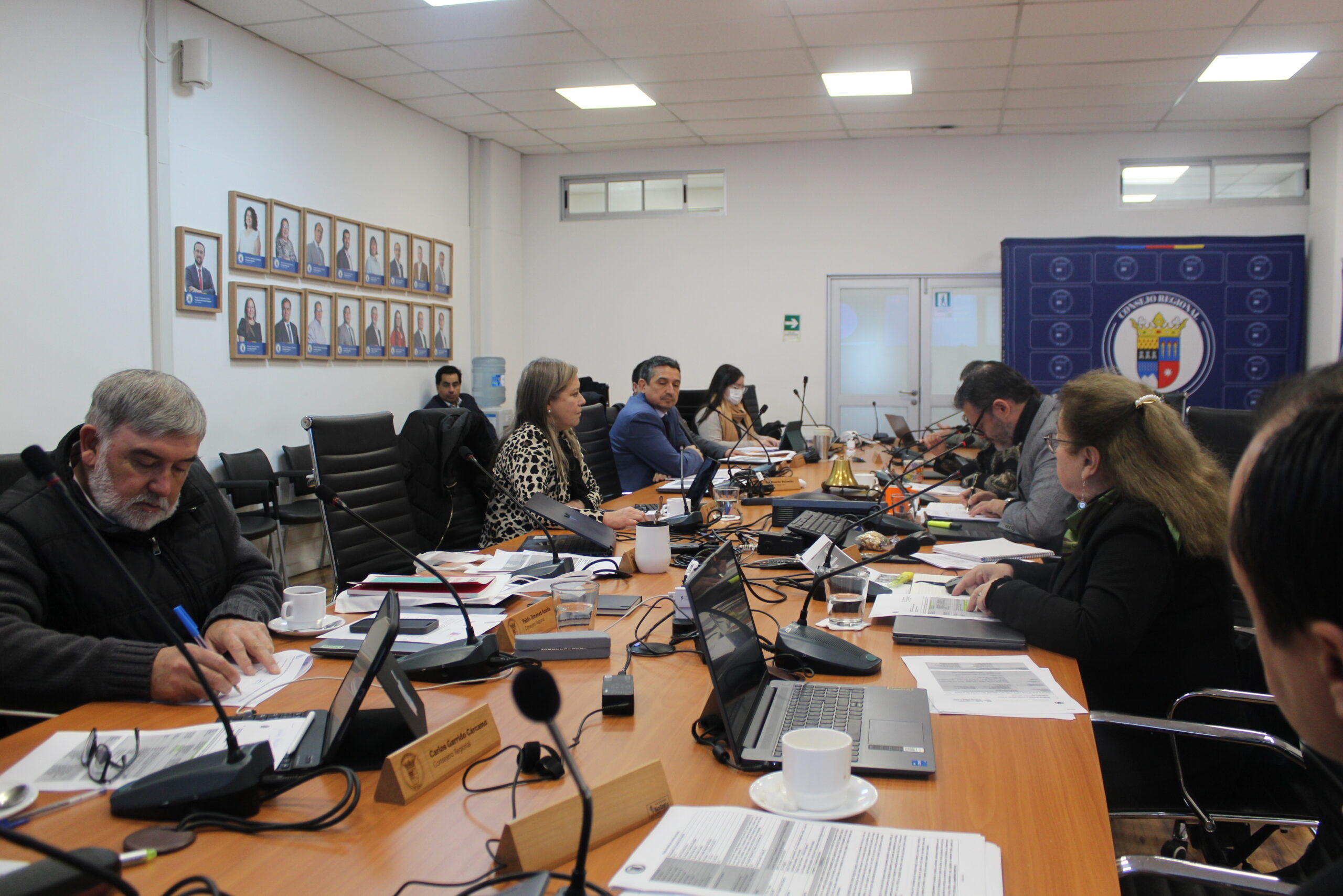 Comisión de Educación del CORE recibió al director ejecutivo del SLEP Valle Diguillín