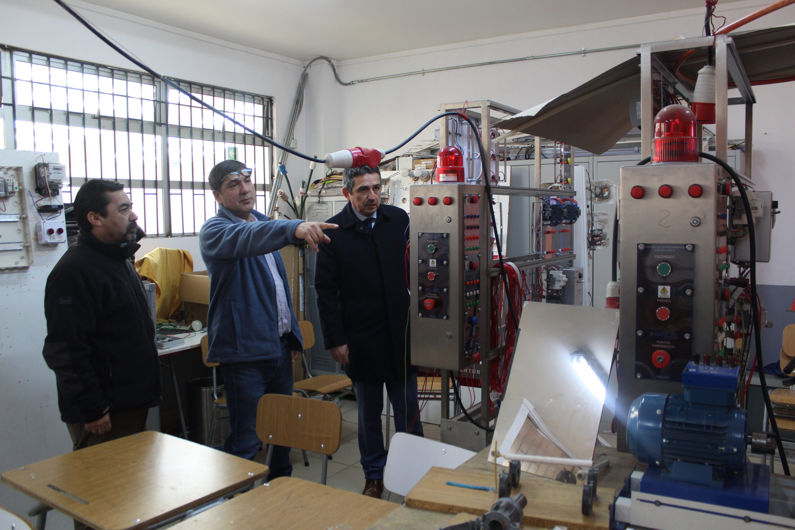 Visita al Liceo Polivalente Marta Colvin de Chillán