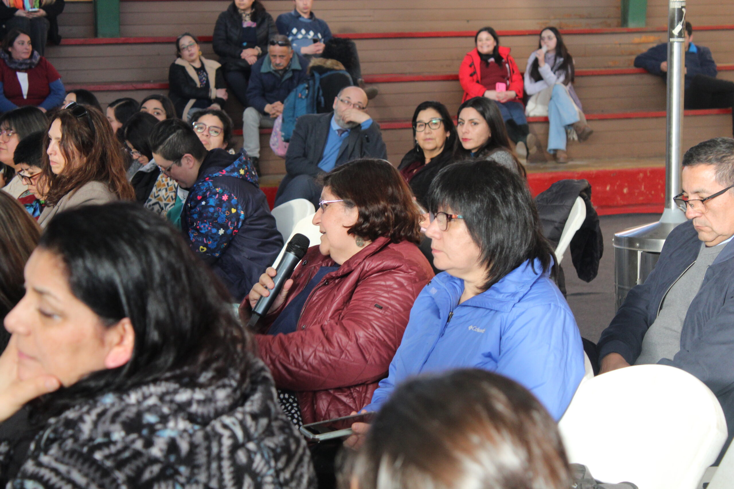 SLEP Valle Diguillín participó en asamblea comunal del Colegio de Profesores en Yungay