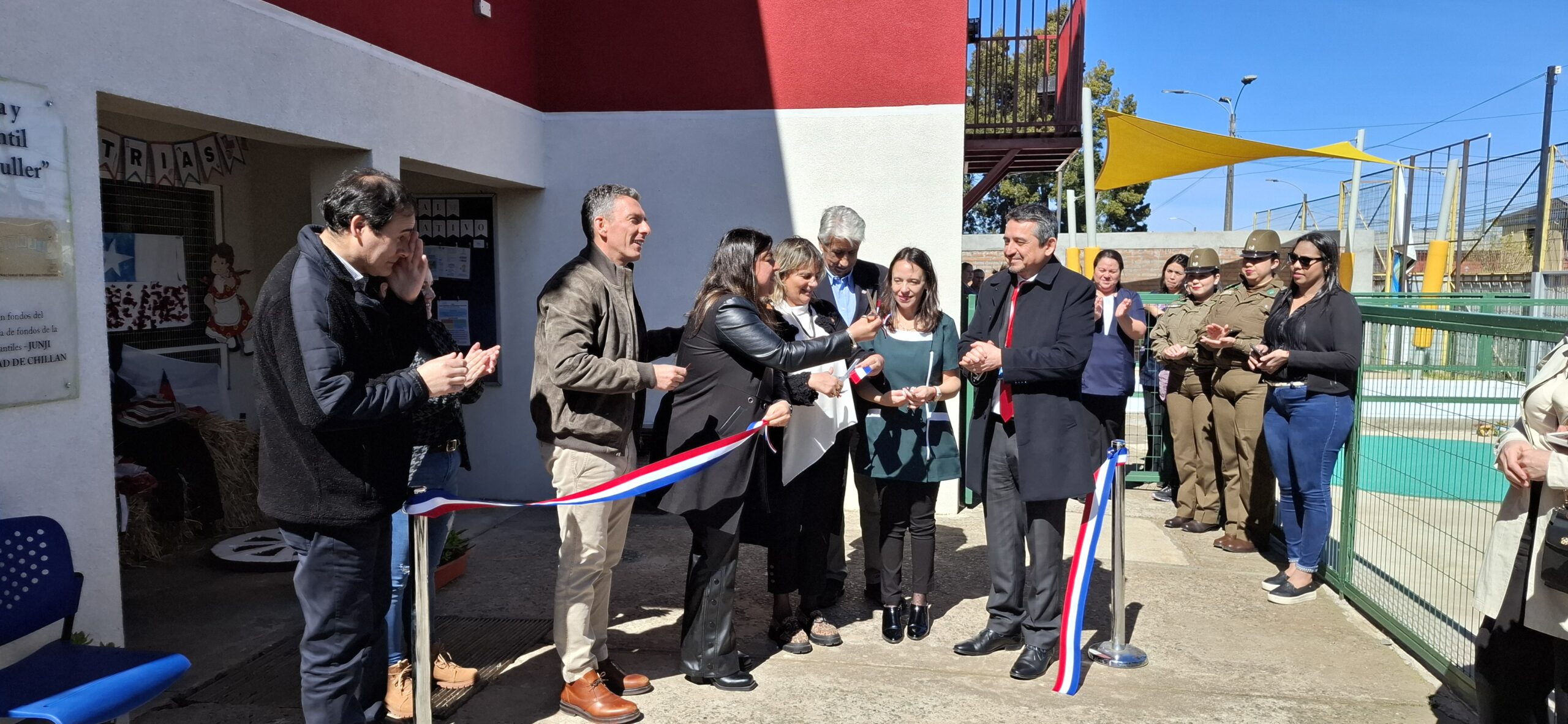 Obras por $195 millones fueron inauguradas en la Sala Cuna y Jardín Infantil María Inés Fuller de Chillán.