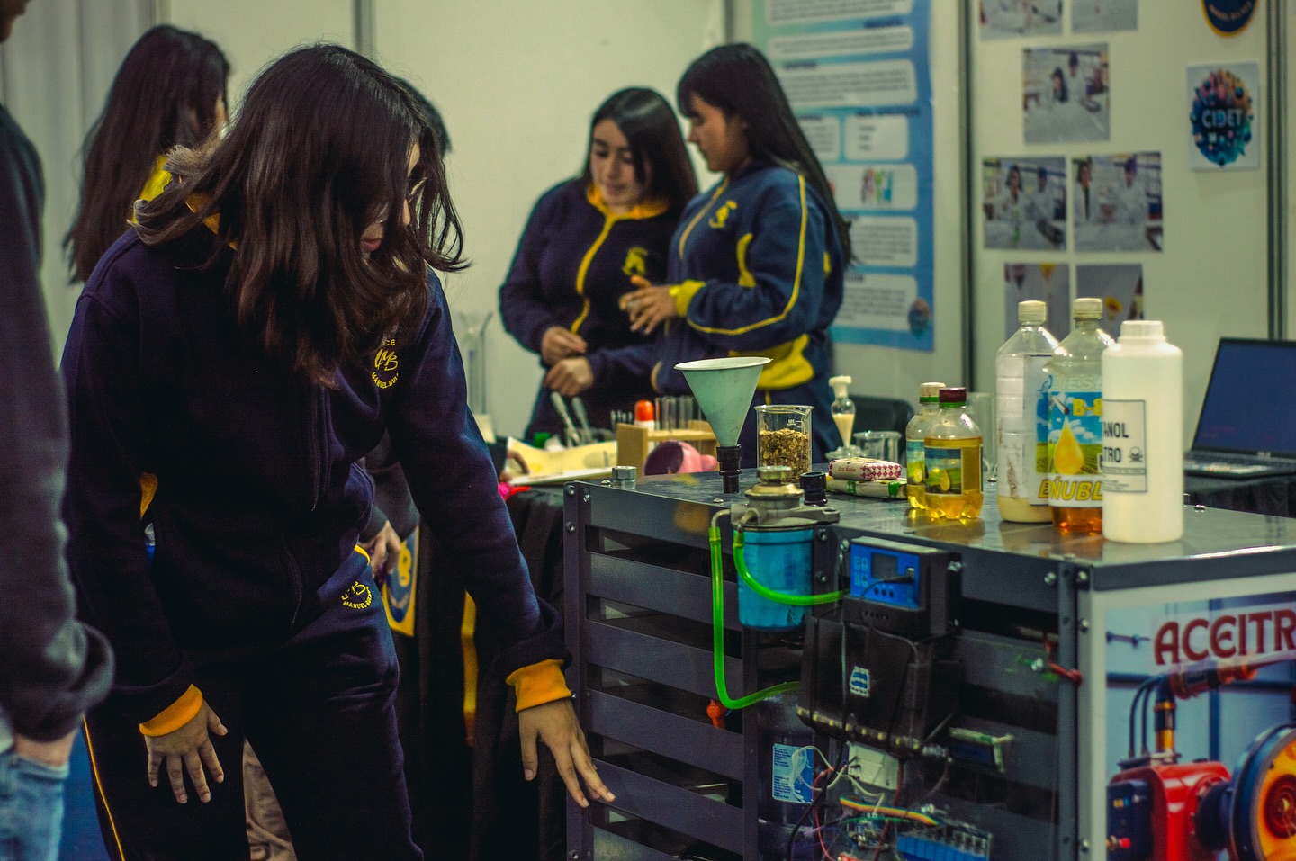Alumnas de Liceo Manuel Bulnes obtuvieron primer lugar en Feria Nacional de Ciencia y Tecnología UBB