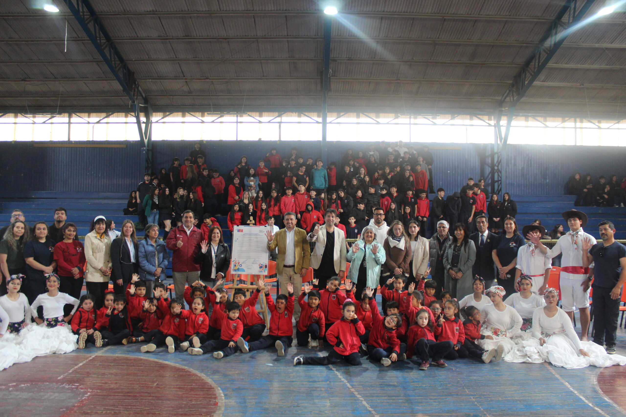 SLEP Valle Diguillín firmó convenio con IND para fomentar la práctica deportiva en los establecimientos educacionales