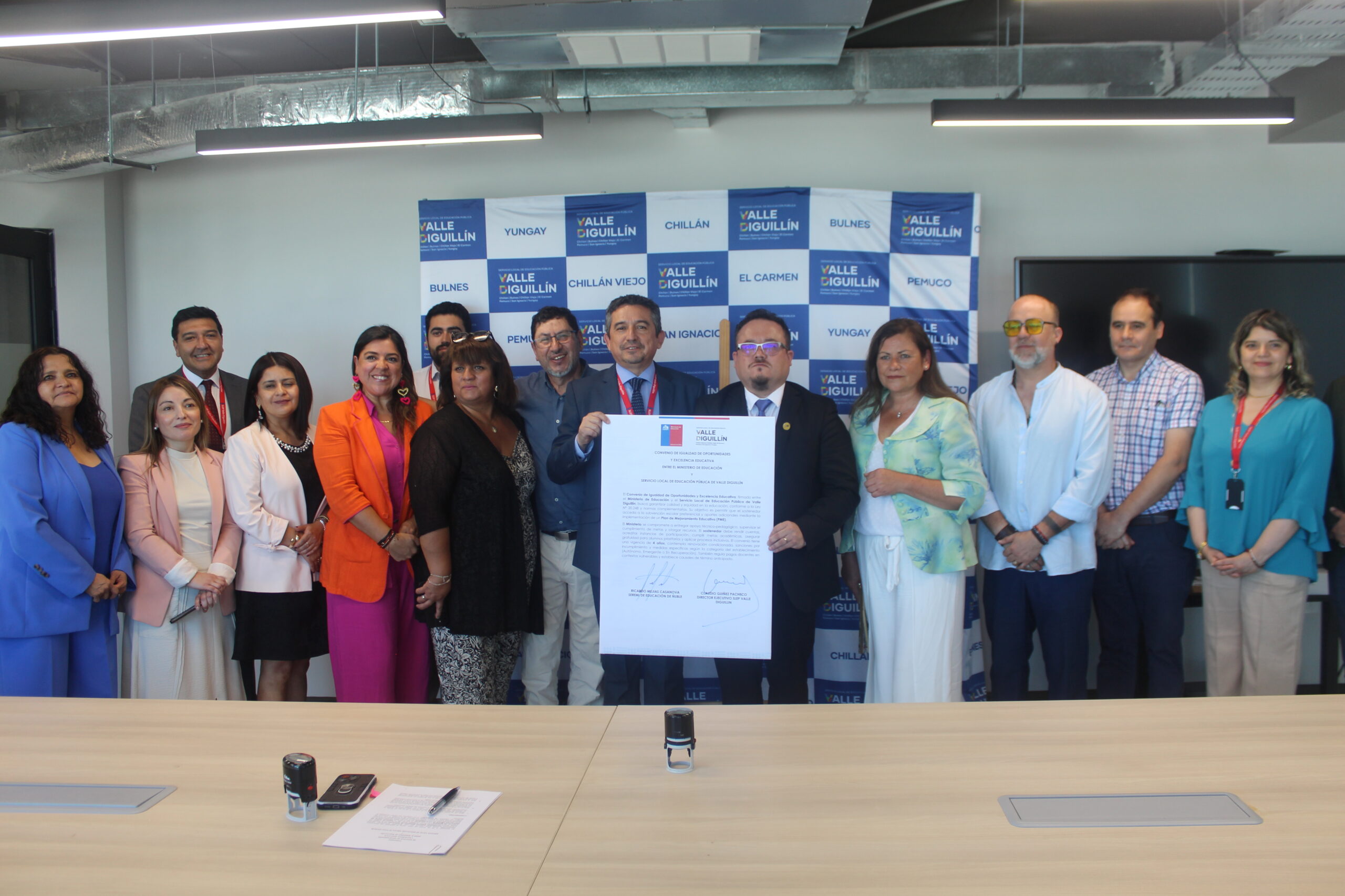 SLEP Valle Diguillín inició la administración de 131 establecimientos educacionales de la Región de Ñuble