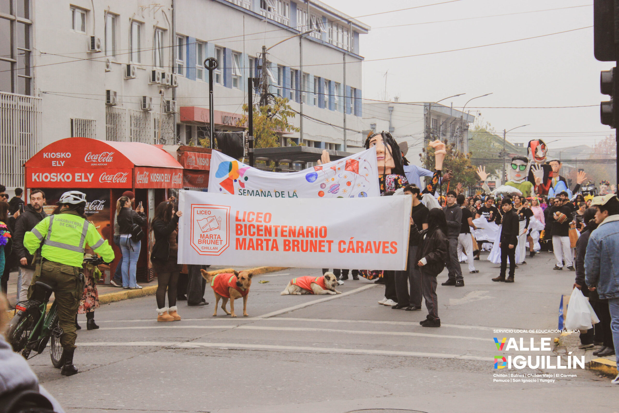 PASS + ARTE transformó las calles de Chillán en un gran escenario