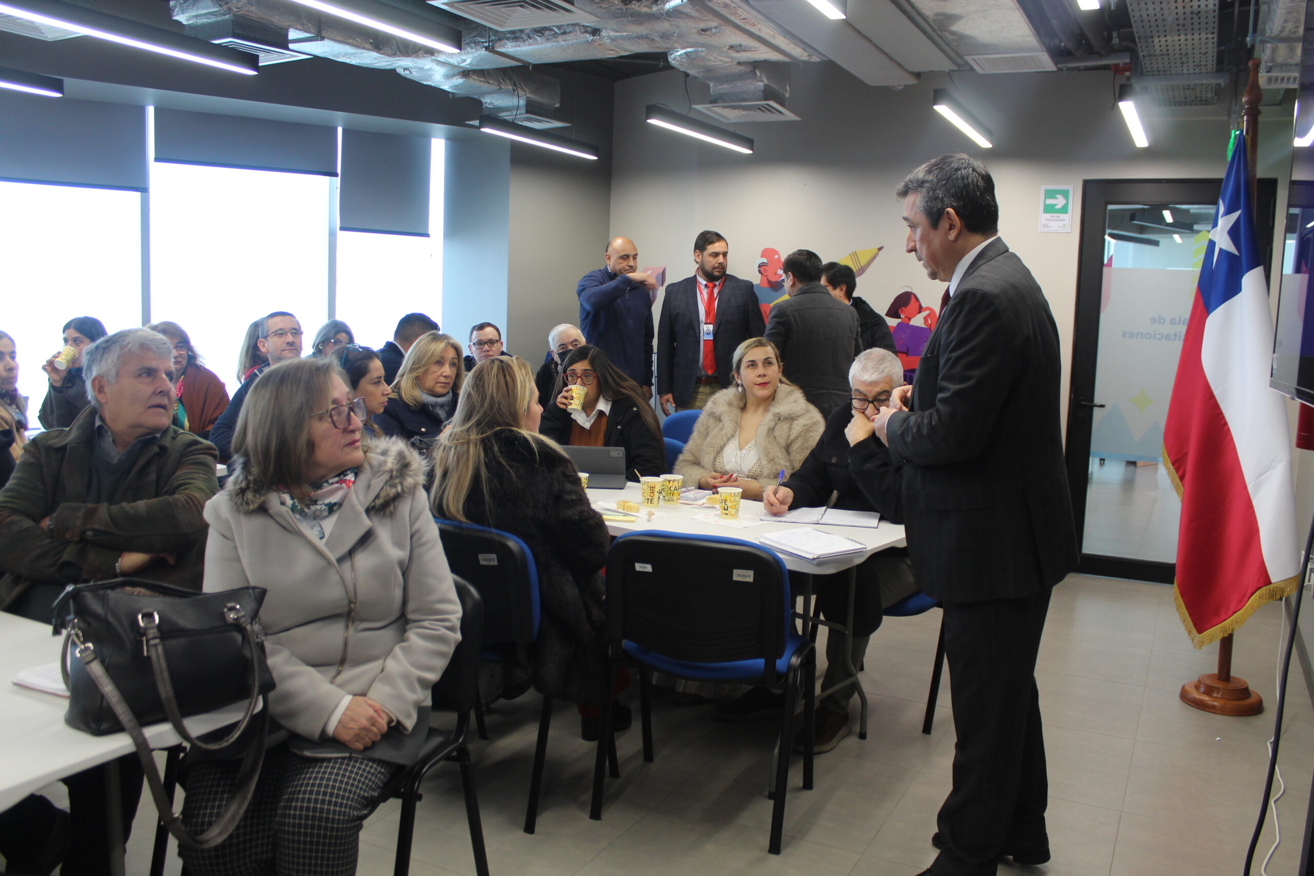 Reuniones mensuales con directores