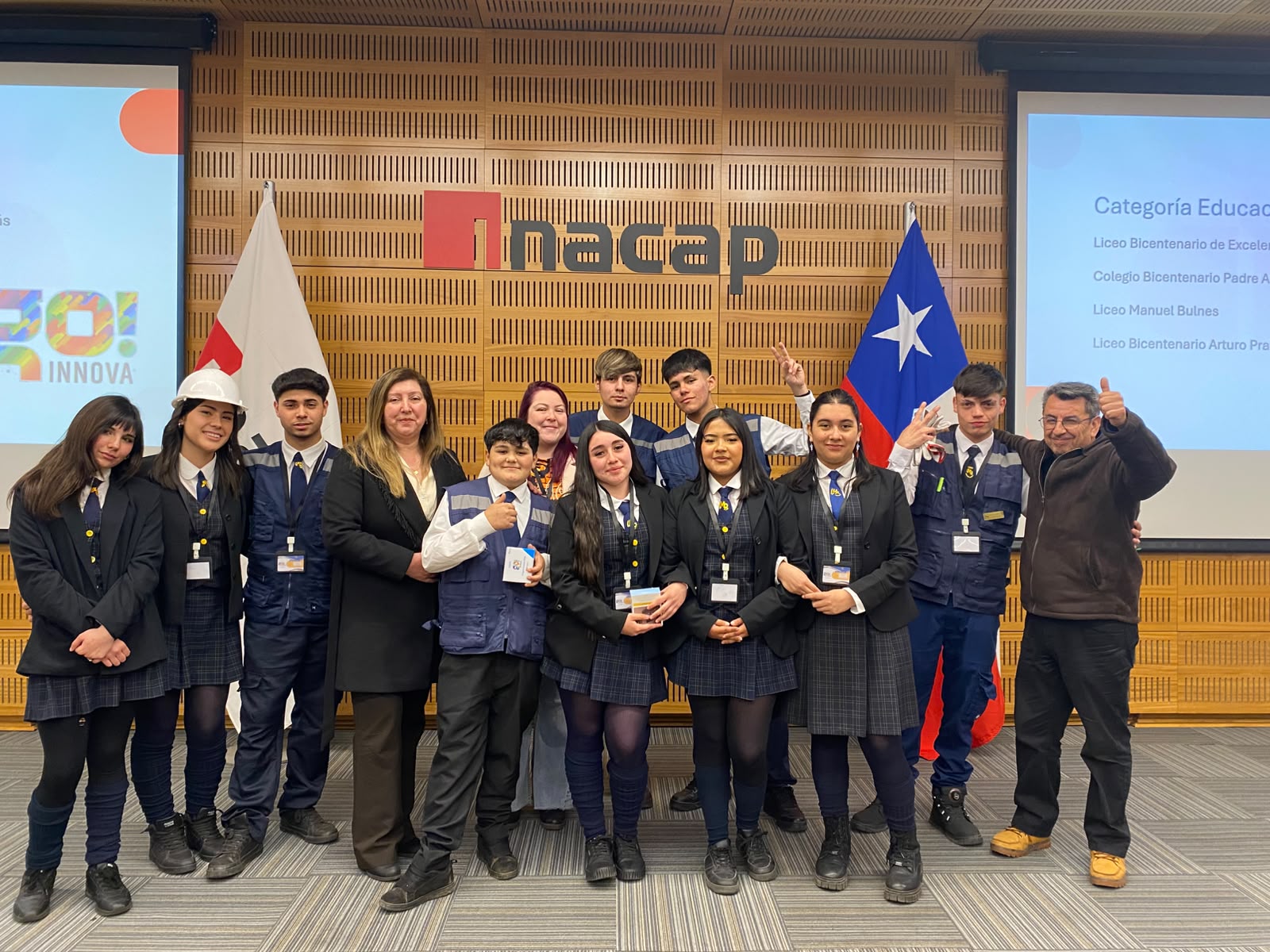 Estudiantes del Liceo Manuel Bulnes crean equipo que transforma aceite usado en energía para un hogar