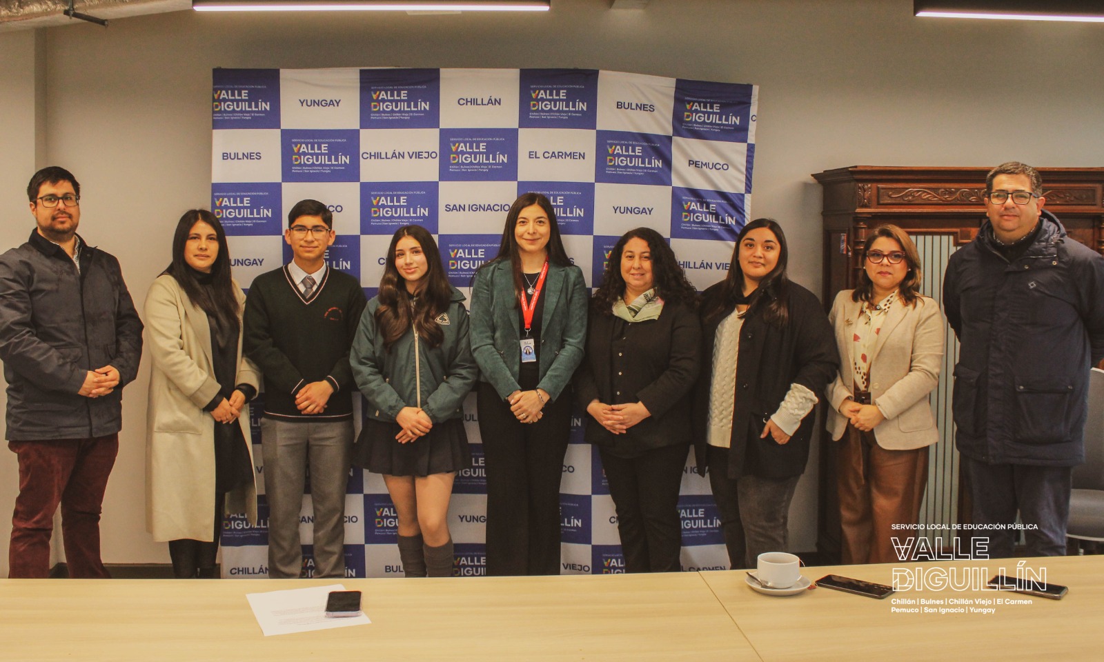 SLEP Valle Diguillín eligió a su primer Consejo Local de Educación Pública