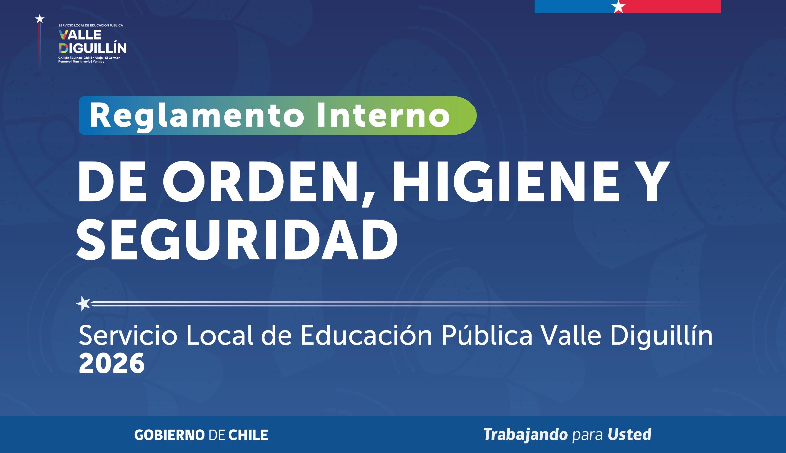 El 16 noviembre entra en vigor Reglamento Interno de Orden, Higiene y Seguridad