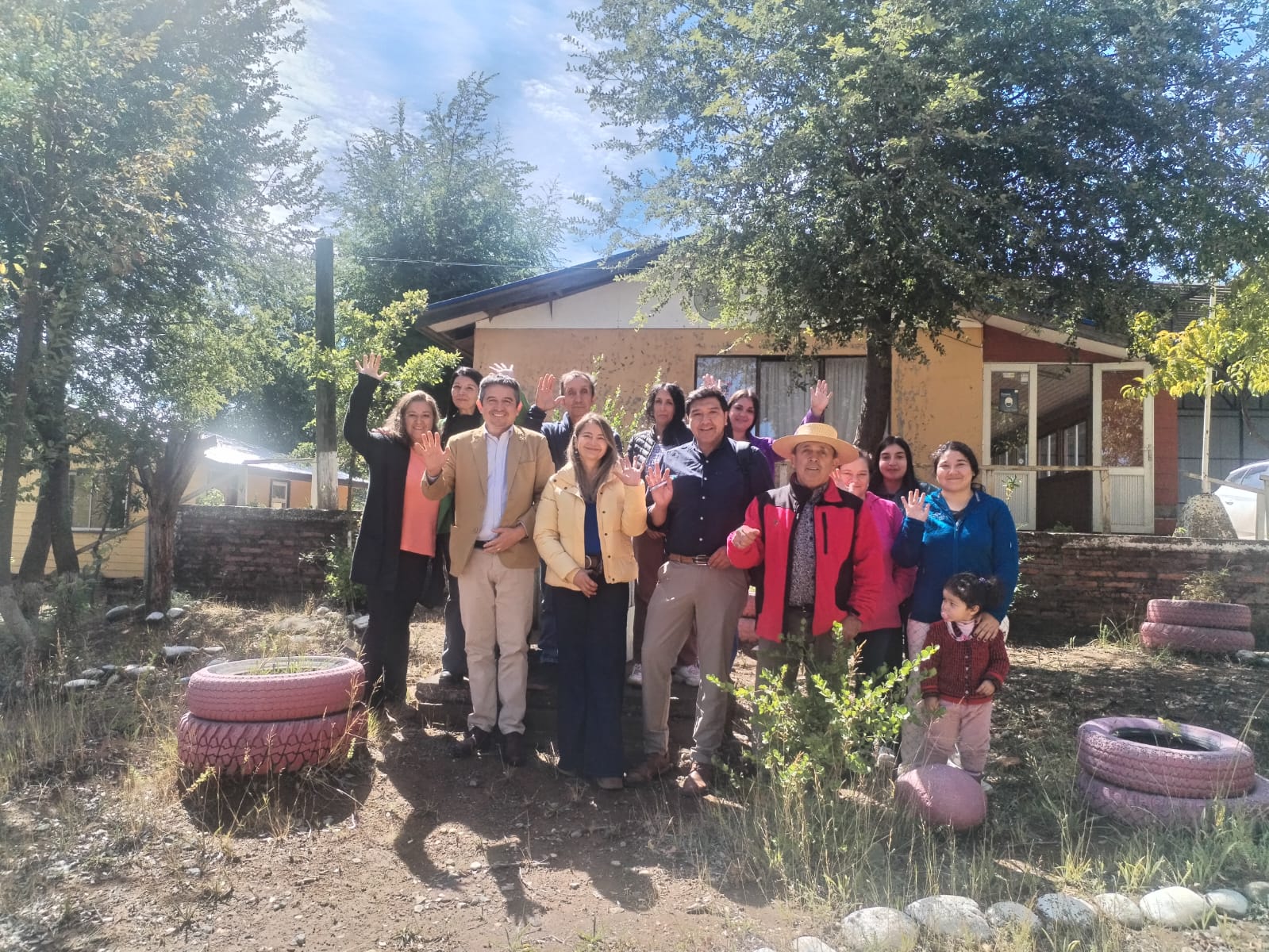Diálogo y visita a comunidades de escuelas rurales de Pemuco