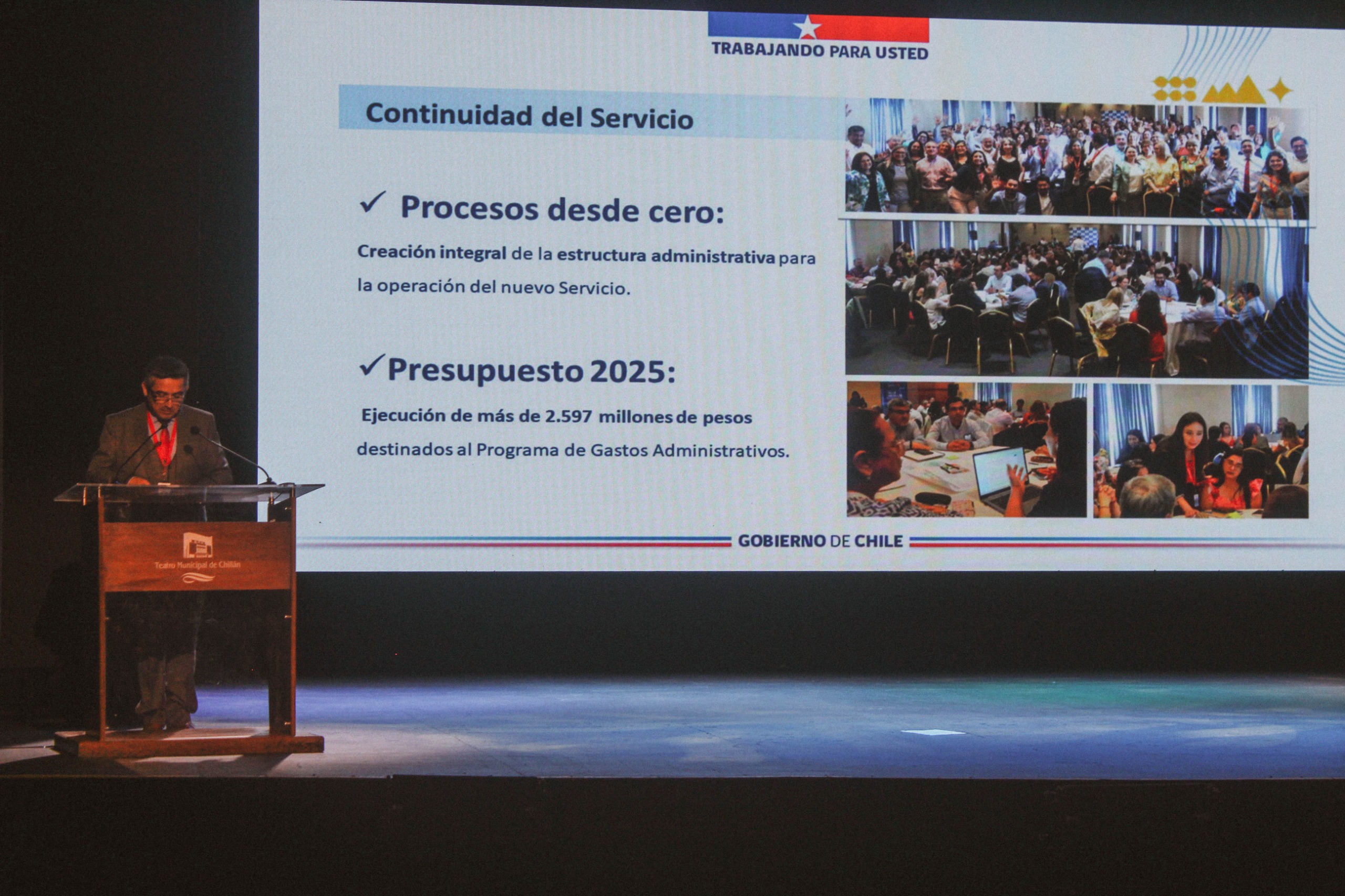 Director ejecutivo del SLEP Valle Diguillín rindió cuenta pública destacando instalación institucional, inversión en infraestructura y foco en el aprendizaje